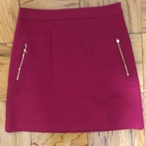 Hot pink skirt
